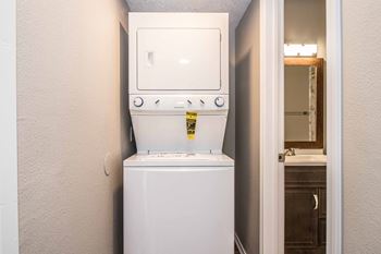 Washer & dryer provided (in select)